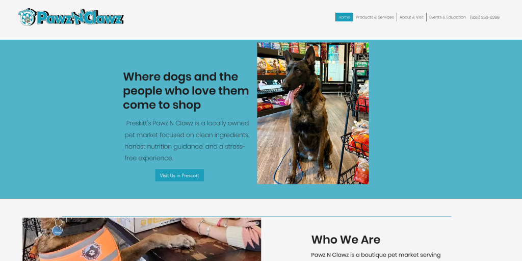 Preskitt’s Pawz N Clawz Pet Nutrition & Dog Spa in Prescott AZ